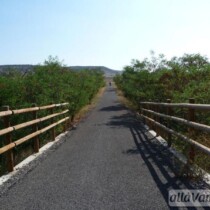 Vía Verde de Ojos Negros en las inmediaciones de Teruel